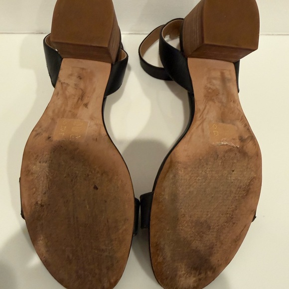 Madewell Simple Mid-Heel Sandal in Leather - 7 - Picture 3 of 6